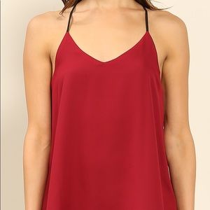 Papaya Reversible Chiffon Cami